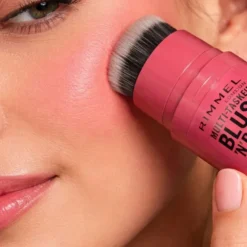 Rimmel Multi Tasker Blush 'N' Brush kremowy róż w sztyfcie 150 Cherry On Point 8 g