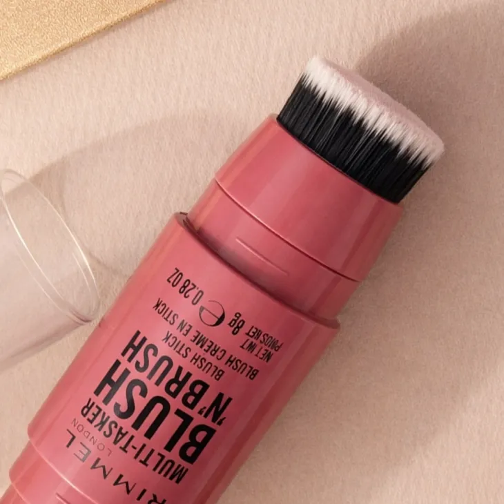 Rimmel Multi Tasker Blush 'N' Brush kremowy róż w sztyfcie 150 Cherry On Point 8 g