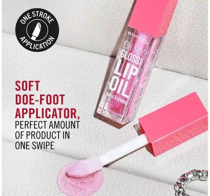Rimmel Oh My Gloss! olejek do ust 000 Clear Cloud 4,5ml