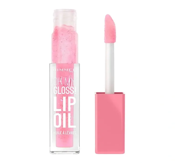Rimmel Oh My Gloss! olejek do ust 001 Pink Flush 4,5ml