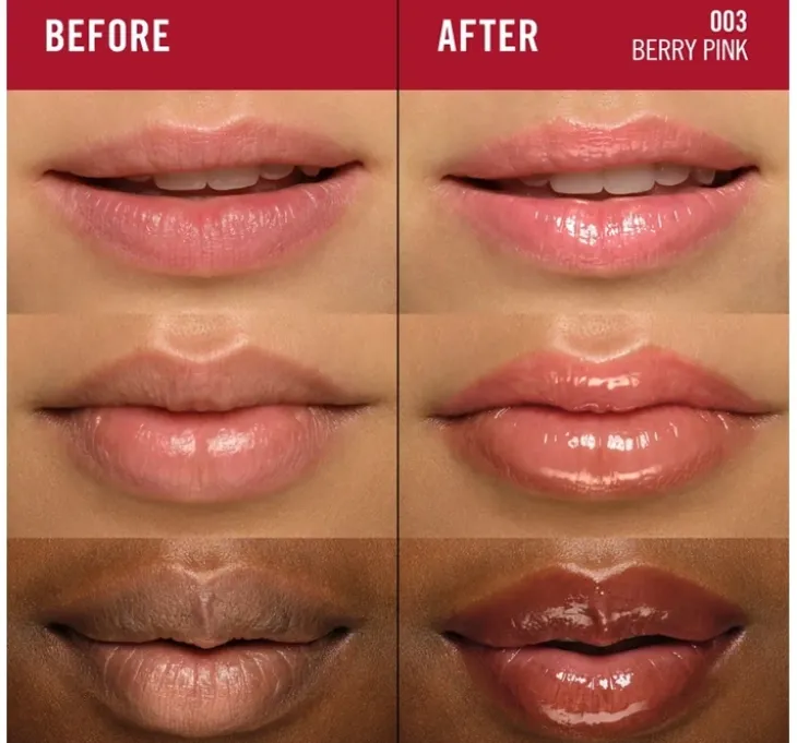 Rimmel Oh My Gloss! olejek do ust 003 Berry Pink 4,5ml