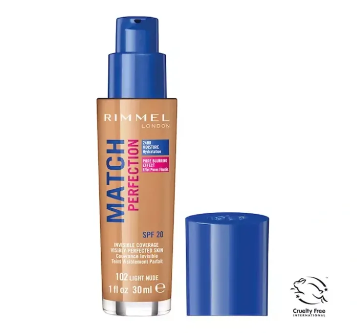 RIMMEL PODKŁAD MATCH PERFECTION NR 102 NOWA WERSJA