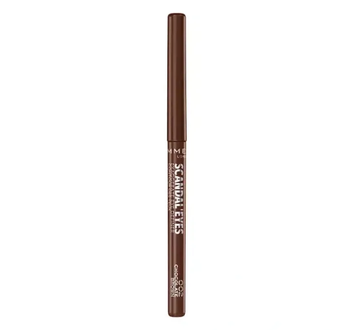 RIMMEL SCANDAL'EYES EXAGGERATE AUTOMATYCZNA KREDKA DO OCZU 002 CHOCOLATE BROWN 0,35G