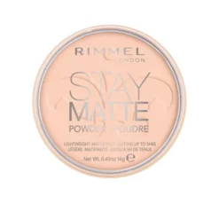 RIMMEL STAY MATTE PUDER MATUJĄCY PINK BOLSSOM 002 14G