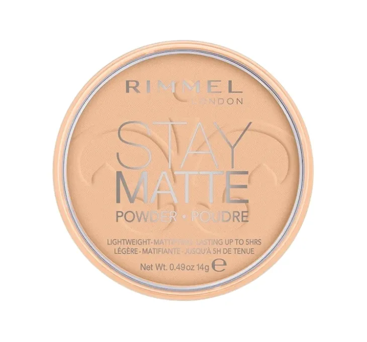 RIMMEL STAY MATTE PUDER MATUJĄCY WARM BEIGE 006 14G