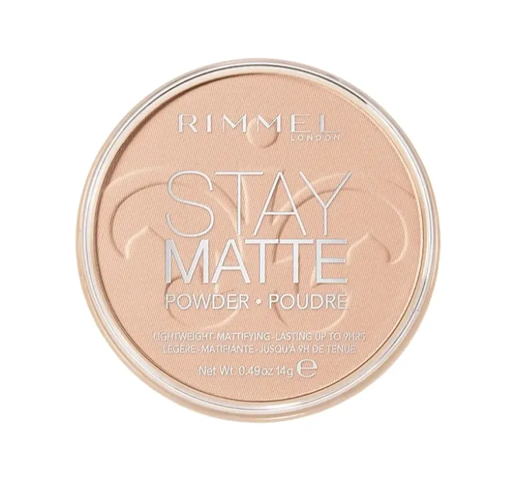 RIMMEL STAY MATTE PUDER MATUJĄCY PEACH GLOW 003 14G