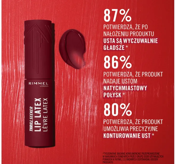 Rimmel Thrill Seeker Lip Latex płynna pomadka do ust 150 Magnetic 6ml