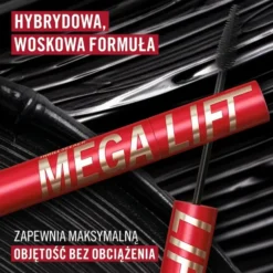 Rimmel Thrill Seeker Mega Lift pogrubiający tusz do rzęs 001 Black 10 ml