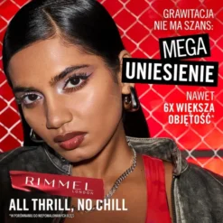 Rimmel Thrill Seeker Mega Lift pogrubiający tusz do rzęs 001 Black 10 ml