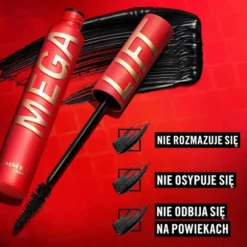 Rimmel Thrill Seeker Mega Lift pogrubiający tusz do rzęs 001 Black 10 ml
