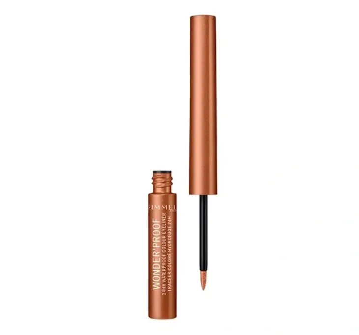 Rimmel Wonder’Proof 24HR wodoodporny eyeliner 001 True Copper 1,4ml