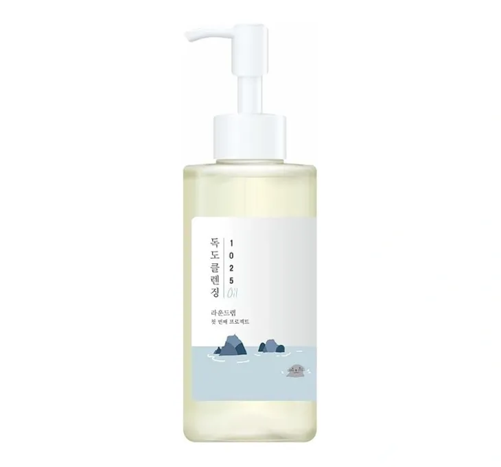 Round Lab 1025 Dokdo Cleansing Oil regenerujący olejek do mycia twarzy 200 ml