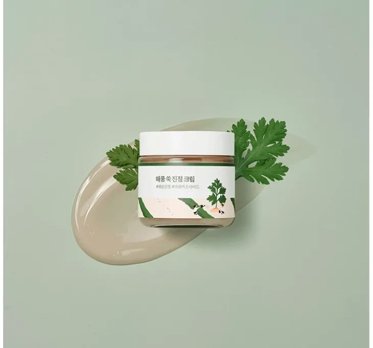 Round LAB Mugwort Calming Cream łagodzący krem do twarzy z bylicą 80ml