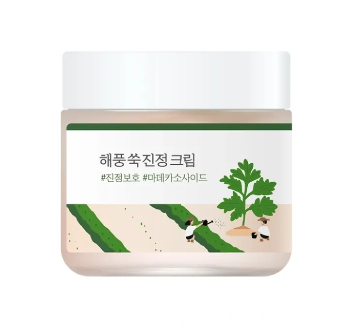 Round LAB Mugwort Calming Cream łagodzący krem do twarzy z bylicą 80ml