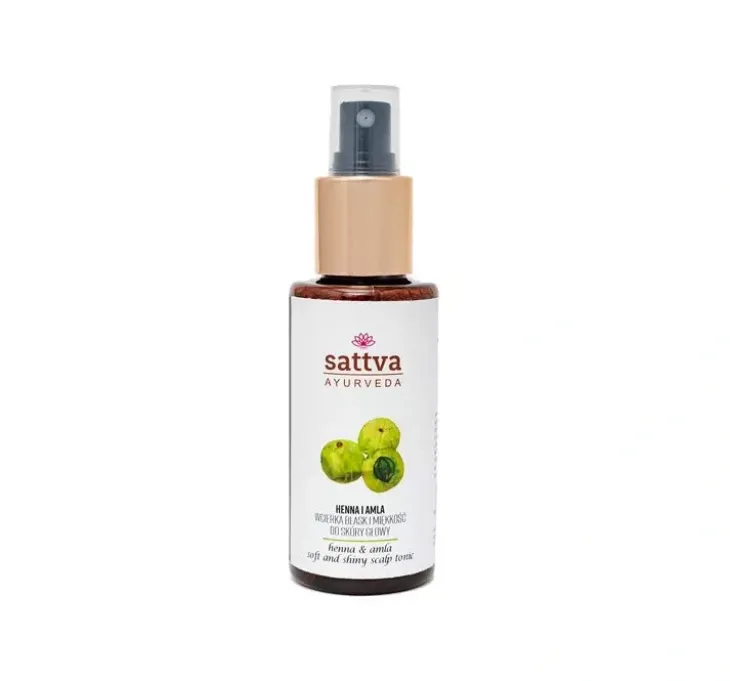 Sattva Ayurveda wcierka do włosów Henna i Amla 100ml