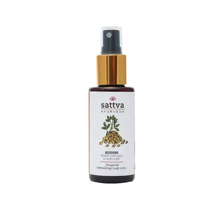 Sattva Ayurveda wcierka do włosów Kozieradka 100ml