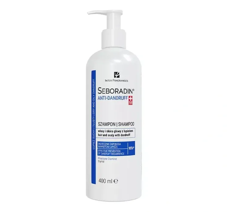 Seboradin Anti-Dandruff przeciwłupieżowy szampon do włosów 400 ml
