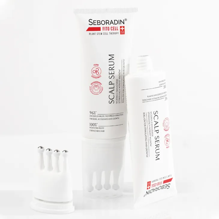 Seboradin Fito Cell Scalp Serum wcierka z masażerem stymulująca wzrost włosów 100 ml