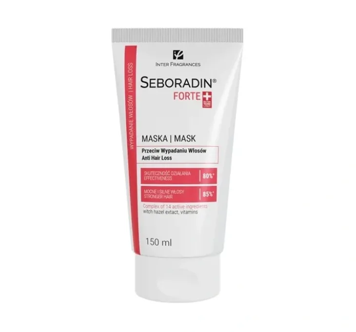 Seboradin Forte maska przeciw wypadaniu włosów 150 ml