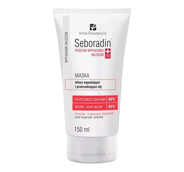 Seboradin Forte maska przeciw wypadaniu włosów 150 ml
