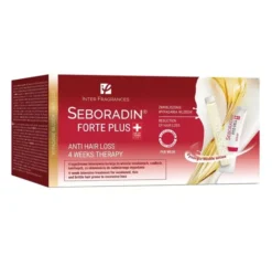 Seboradin Forte Plus intensywna kuracja do włosów wypadających 24 x 5,5 ml + 24 g