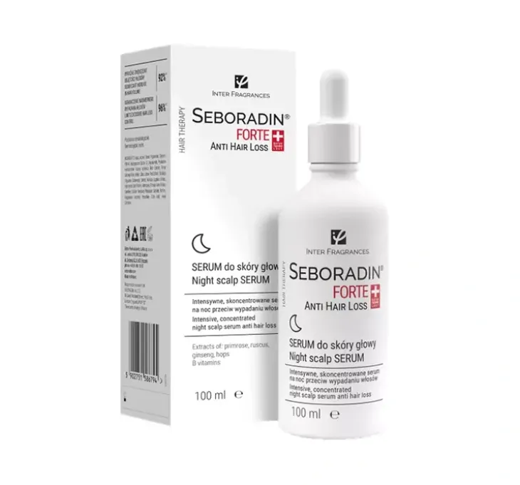 Seboradin Forte serum do skóry głowy przeciw wypadaniu włosów 100 ml