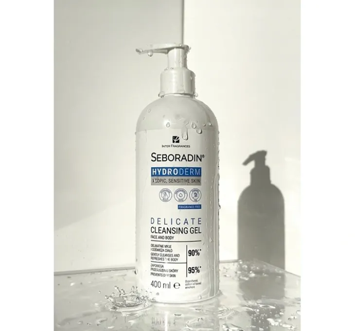 Seboradin Hydroderm delikatny żel do mycia ciała skóra atopowa i wrażliwa 400 ml