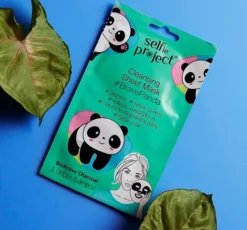 SELFIE PROJECT CLEANSING BRAVE PANDA MASECZKA W PŁACHCIE DO TWARZY1 SZTUKA