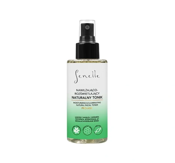 Senelle nawilżająco-rozświetlający tonik do twarzy 150ml
