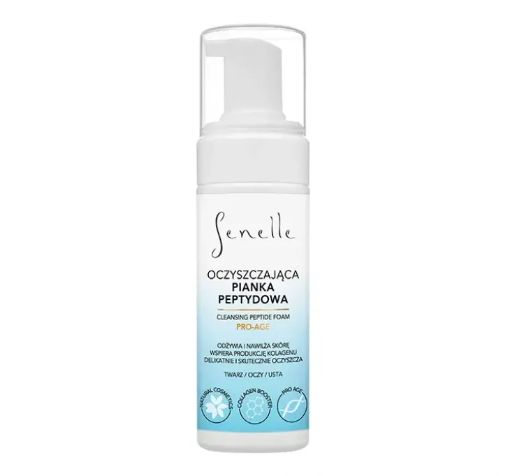 Senelle Oczyszczająca pianka peptydowa 150ml