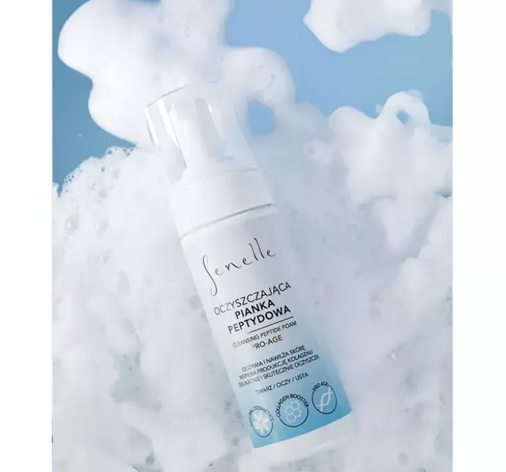 Senelle Oczyszczająca pianka peptydowa 150ml