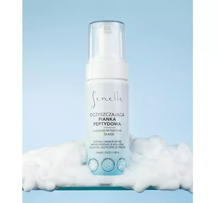 Senelle Oczyszczająca pianka peptydowa 150ml