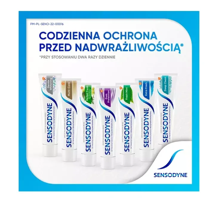 Sensodyne Deep Clean pasta do zębów na nadwrażliwość 75 ml