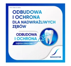 Sensodyne Odbudowa i Ochrona Whitening pasta do zębów nadwrażliwych 75 ml