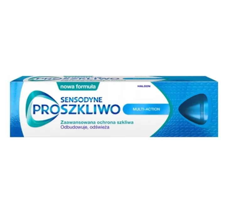 SENSODYNE PROSZKLIWO MULTI-ACTION PASTA DO ZĘBÓW ORZEŹWIAJĄCA MIĘTA 75ML