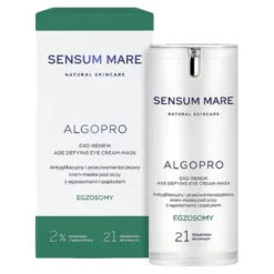 Sensum Mare Algopro antyglikacyjny i przeciwzmarszczkowy krem-maska pod oczy z egzosomami 15 ml