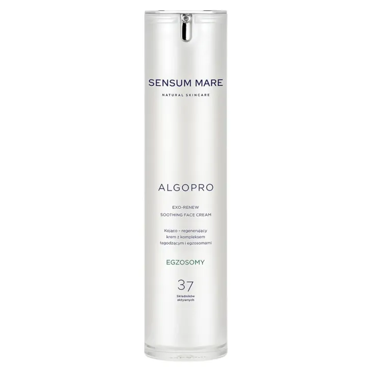 Sensum Mare Algopro kojąco-regenerujący krem z kompleksem łagodzącym i egzosomami 50 ml