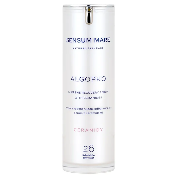 Sensum Mare Algopro regenerująco-odbudowujące serum do twarzy z ceramidami 30 ml