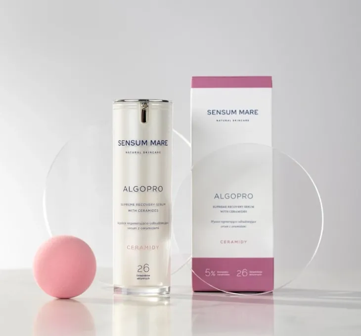 Sensum Mare Algopro regenerująco-odbudowujące serum do twarzy z ceramidami 30 ml