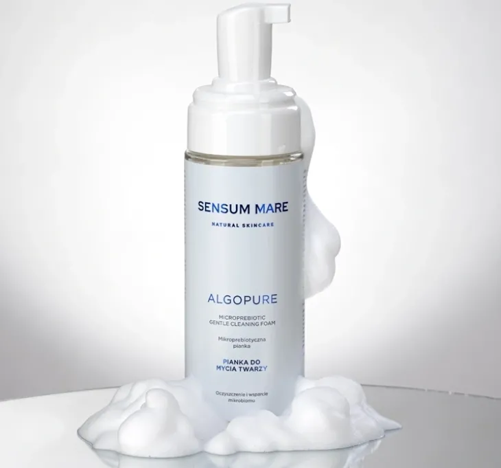 Sensum Mare Algopure mikroprebiotyczna pianka do mycia twarzy 150 ml