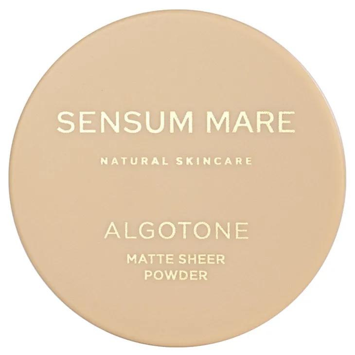 Sensum Mare Algotone Matte transparentny sypki puder o matowym wykończeniu 10 g