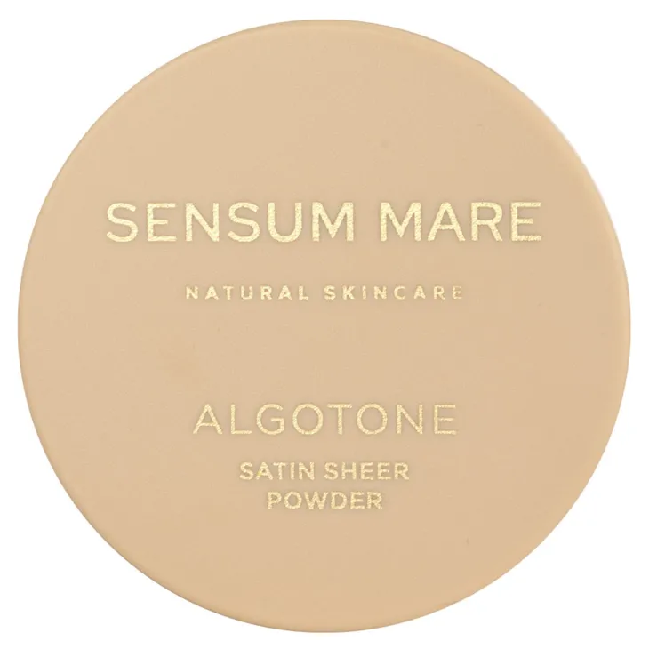 Sensum Mare Algotone Satin transparentny sypki puder o satynowym wykończeniu 10 g