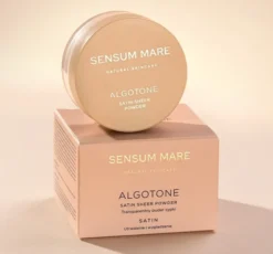 Sensum Mare Algotone Satin transparentny sypki puder o satynowym wykończeniu 10 g