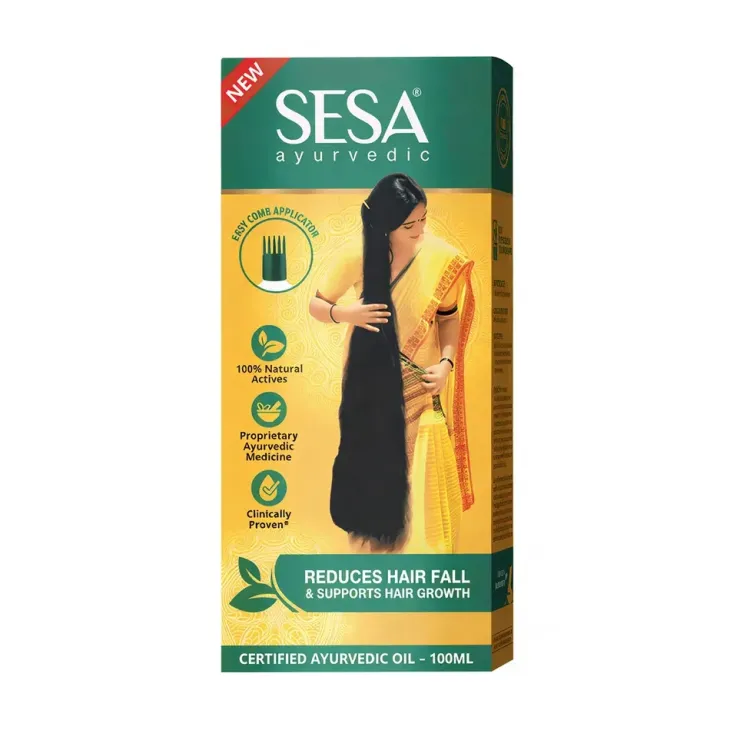 Sesa Ayurvedic indyjski olejek na porost włosów 90 ml