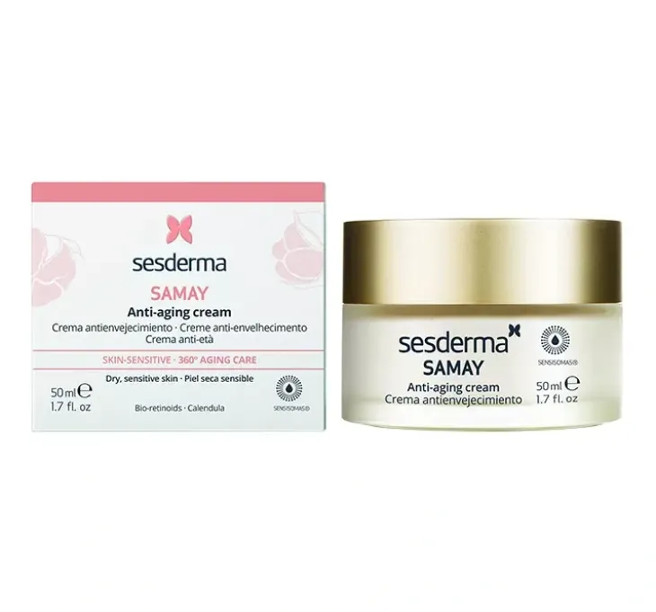 Sesderma Samay przeciwstarzeniowy krem do twarzy skóra wrażliwa 50 ml