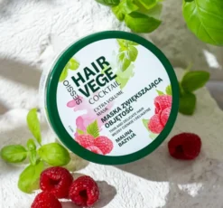 Sessio Hair Vege Coctail maska zwiększająca objętość włosów Malina Bazylia 250g
