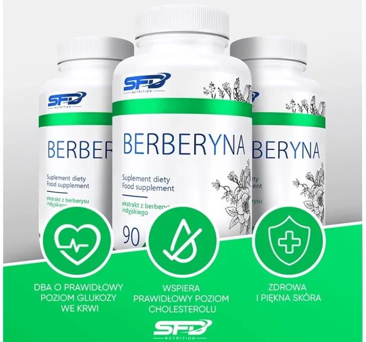 SFD BERBERYNA SUPLEMENT DIETY 90 TABLETEK