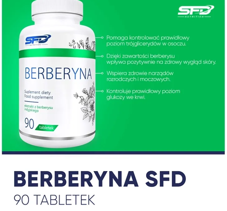 SFD BERBERYNA SUPLEMENT DIETY 90 TABLETEK