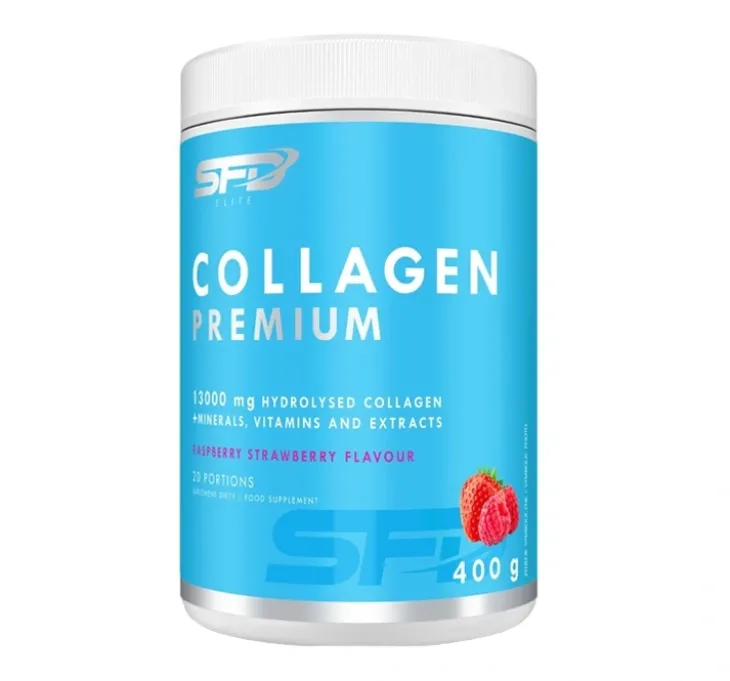 SFD Collagen Premium suplement diety do picia Raspberry Strawberry 400 g