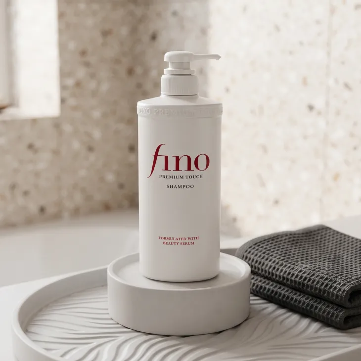 Shiseido Fino Premium Touch Shampoo regenerujący szampon do włosów zniszczonych 550 ml